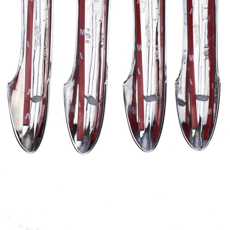 4PCS Outer Outside Door Handle Cover Covers Chrome NEW Fit For Hyundai Sonata