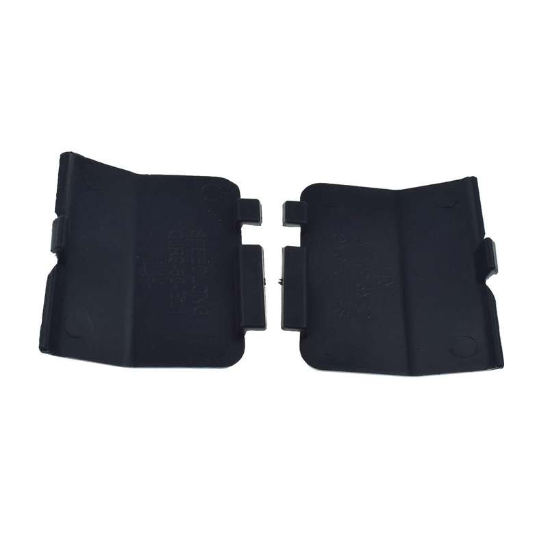 Rear Left &amp; Right Bumper Tow Hook Cover Cap Black Pair For Mazda 6 2013-2018