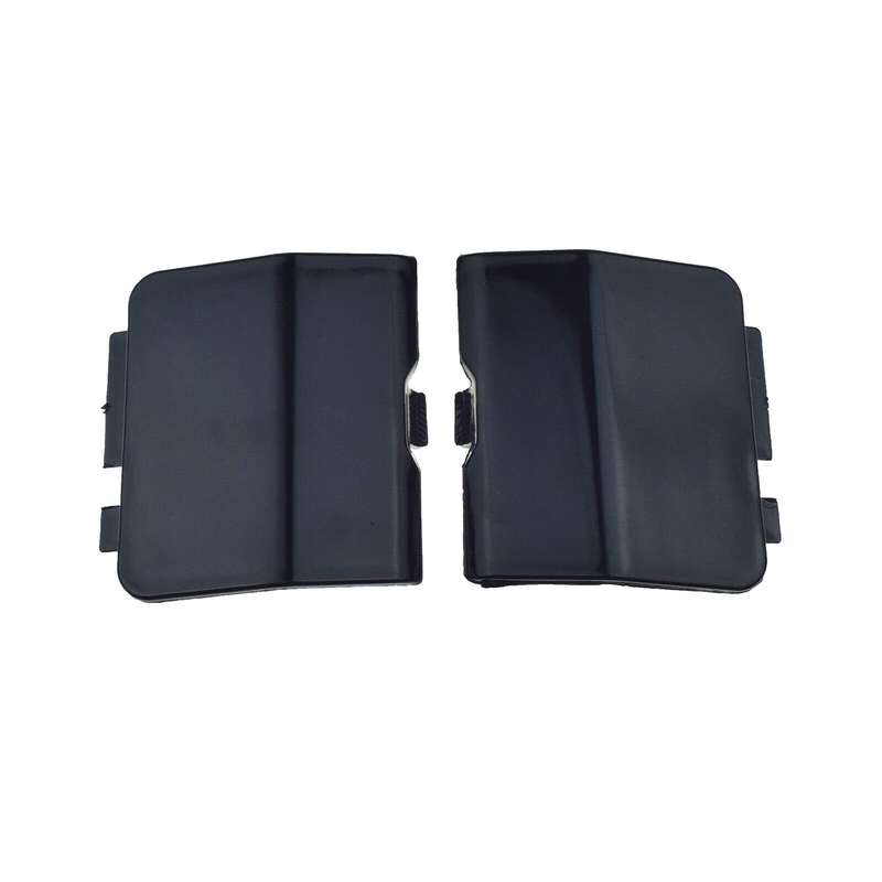 Rear Left &amp; Right Bumper Tow Hook Cover Cap Black Pair For Mazda 6 2013-2018