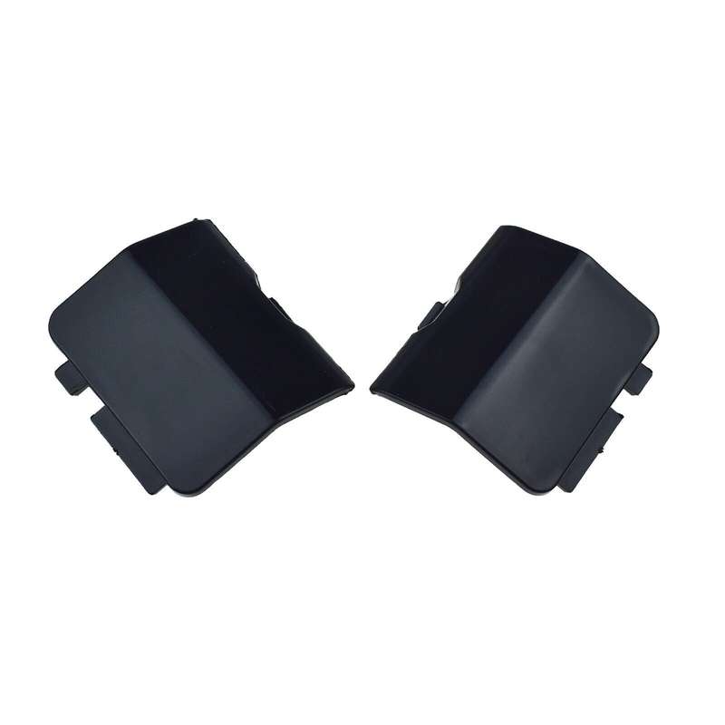 Rear Left &amp; Right Bumper Tow Hook Cover Cap Black Pair For Mazda 6 2013-2018