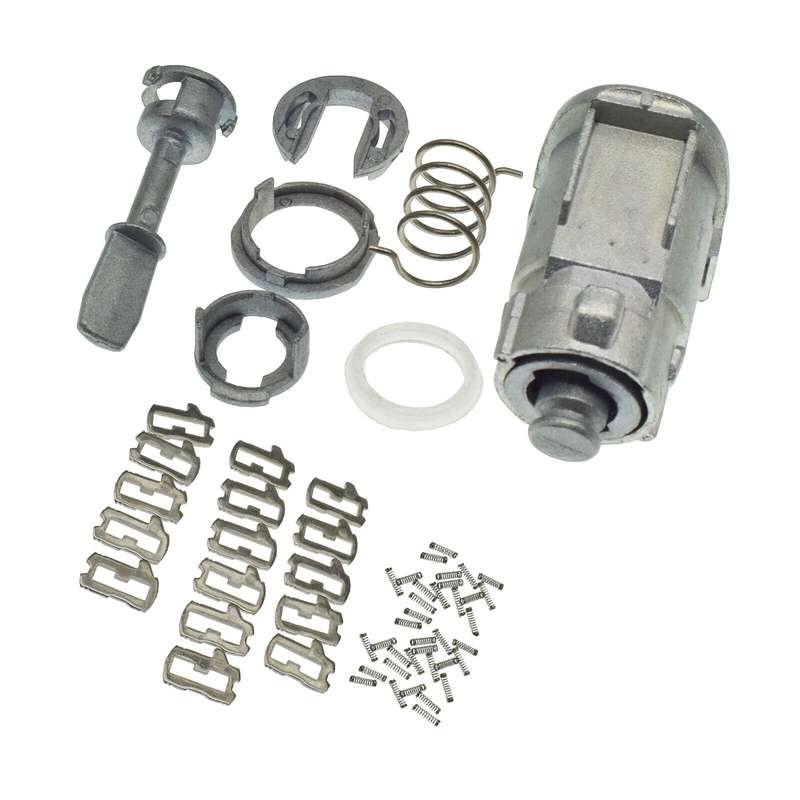 Left Side Door Lock Cylinder Repair Kit 604837167 For VW Golf Jetta 1997-2005