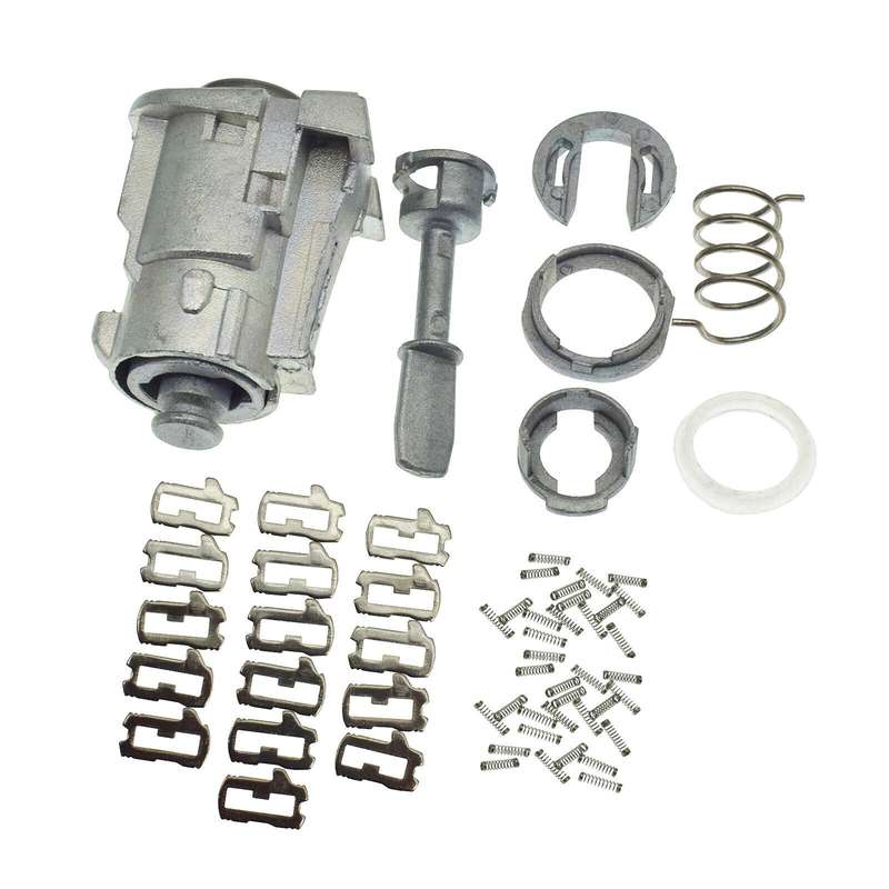 Left Side Door Lock Cylinder Repair Kit 604837167 For VW Golf Jetta 1997-2005