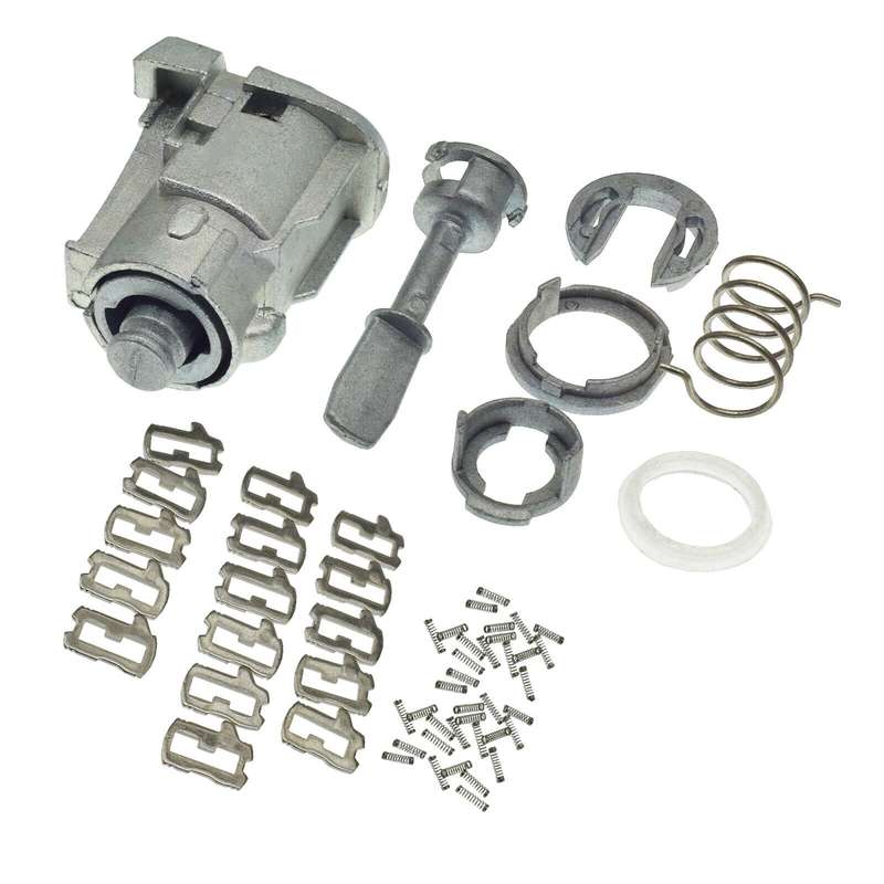 Left Side Door Lock Cylinder Repair Kit 604837167 For VW Golf Jetta 1997-2005