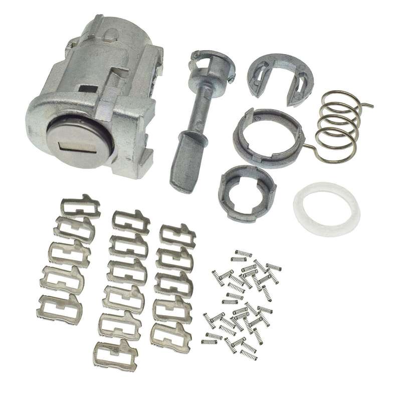 Left Side Door Lock Cylinder Repair Kit 604837167 For VW Golf Jetta 1997-2005
