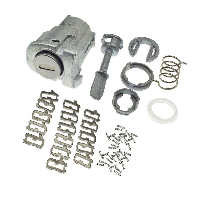 Left Side Door Lock Cylinder Repair Kit 604837167 For VW Golf Jetta 1997-2005