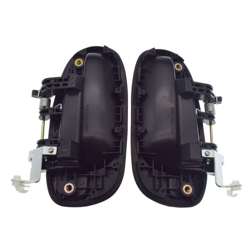 Rear Left &amp; Right Exterior Door Handles Pair For Hyundai Matrix Lavita 2001-2010