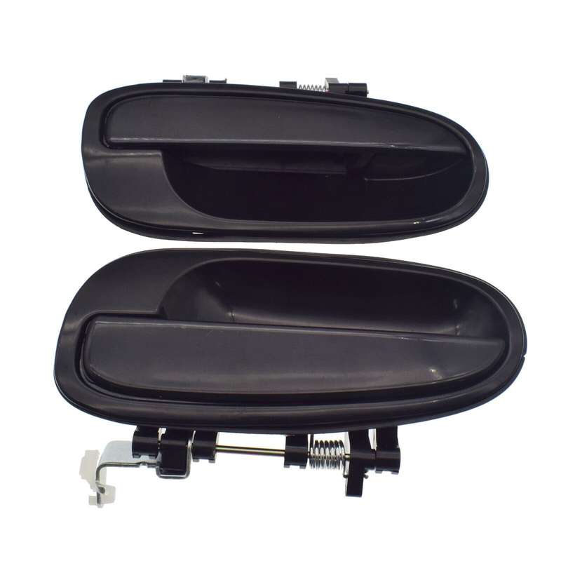 Rear Left &amp; Right Exterior Door Handles Pair For Hyundai Matrix Lavita 2001-2010