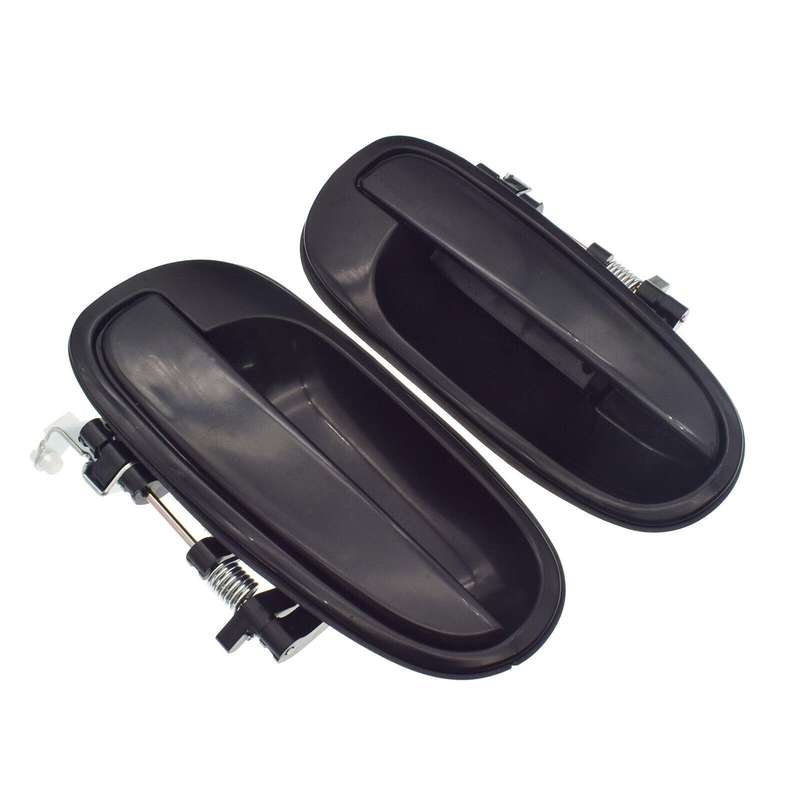 Rear Left &amp; Right Exterior Door Handles Pair For Hyundai Matrix Lavita 2001-2010