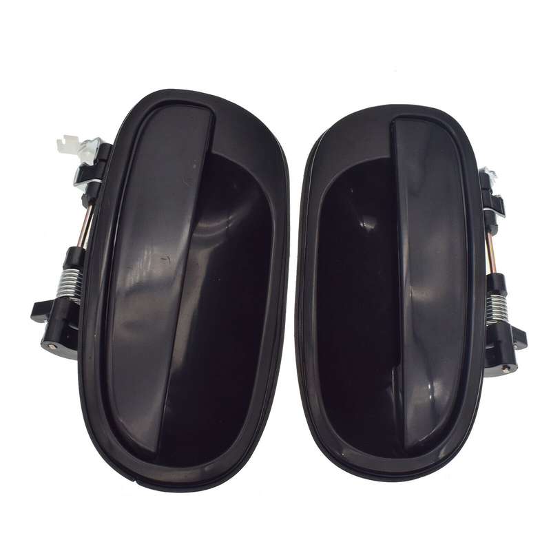 Rear Left &amp; Right Exterior Door Handles Pair For Hyundai Matrix Lavita 2001-2010
