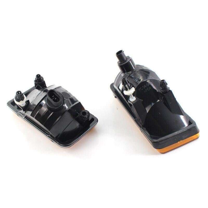 One Pair Fit for 07-13 Chevy Silverado Tahoe Avalanche Bumper Fog LightsAmber