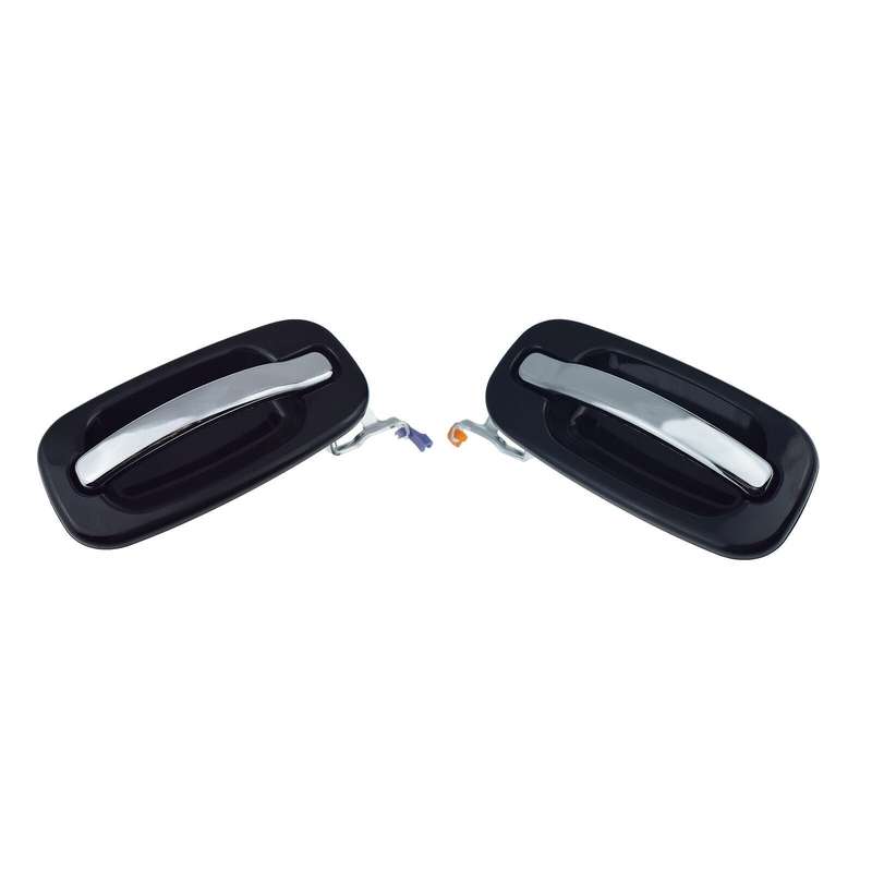 Rear Left &amp; Right Exterior Door Handle For Chevy Silverado GMC Sierra Cadillac