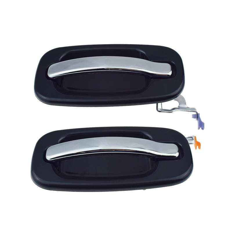 Rear Left &amp; Right Exterior Door Handle For Chevy Silverado GMC Sierra Cadillac