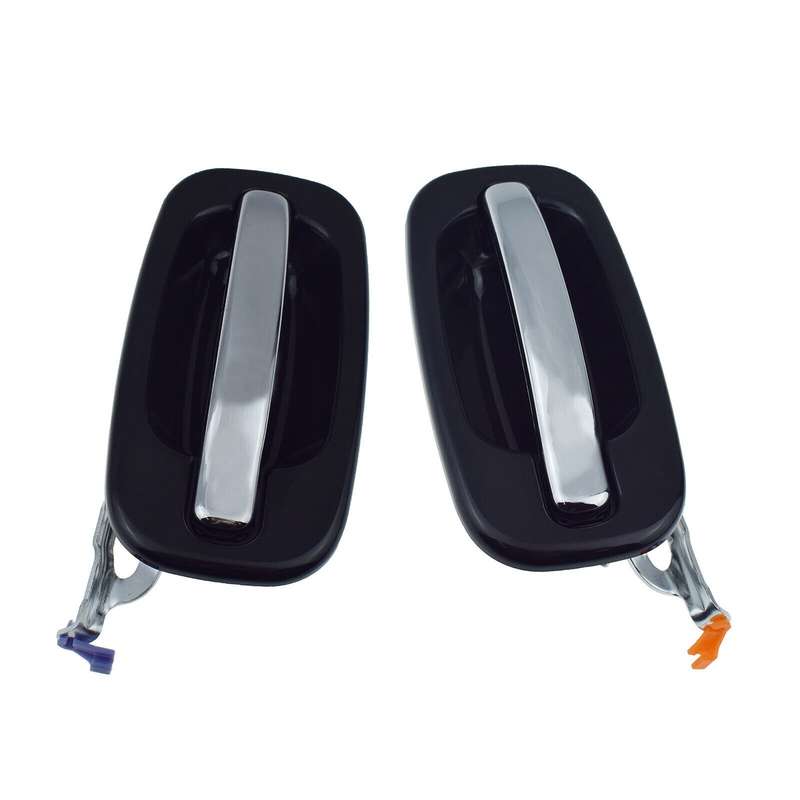 Rear Left &amp; Right Exterior Door Handle For Chevy Silverado GMC Sierra Cadillac