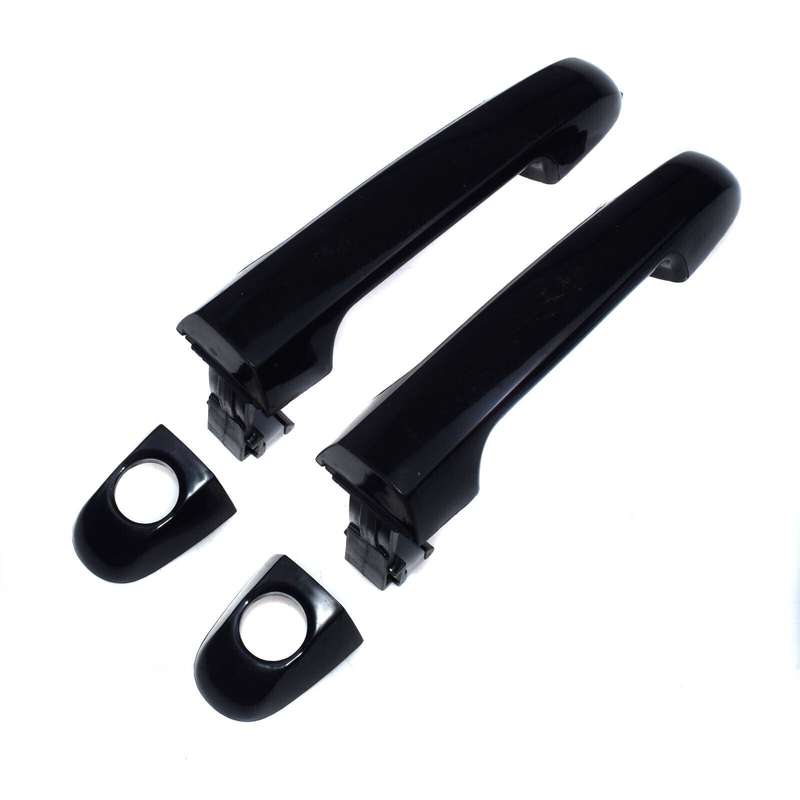 826512H000-PFM Front Right+Left New Door Handles Pair With Key Holes For Hyundai