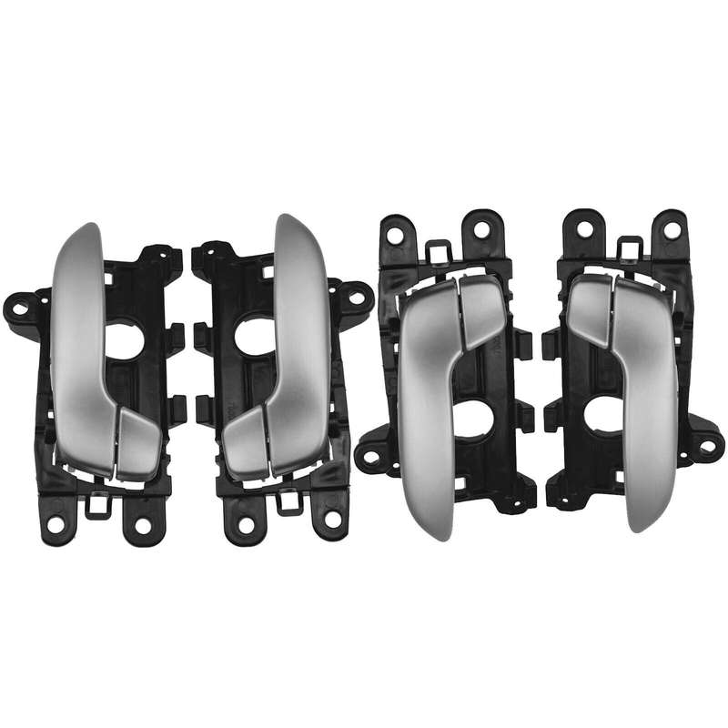 Set of 4 Interior Door Handles FL FR RL RR For Kia Forte5 Forte Koup 2014-2018