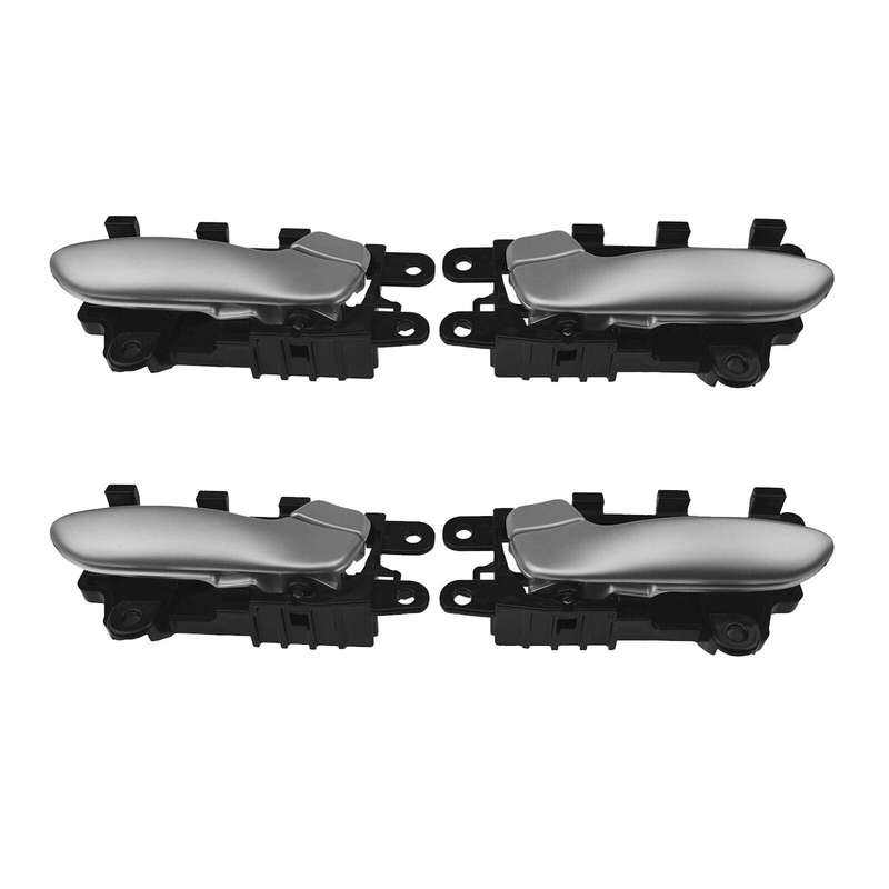 Set of 4 Interior Door Handles FL FR RL RR For Kia Forte5 Forte Koup 2014-2018