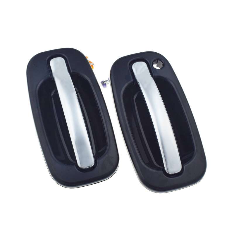 Front Left &amp; Right Exterior Door Handles For Chevy Silverado GMC Sierra Cadillac