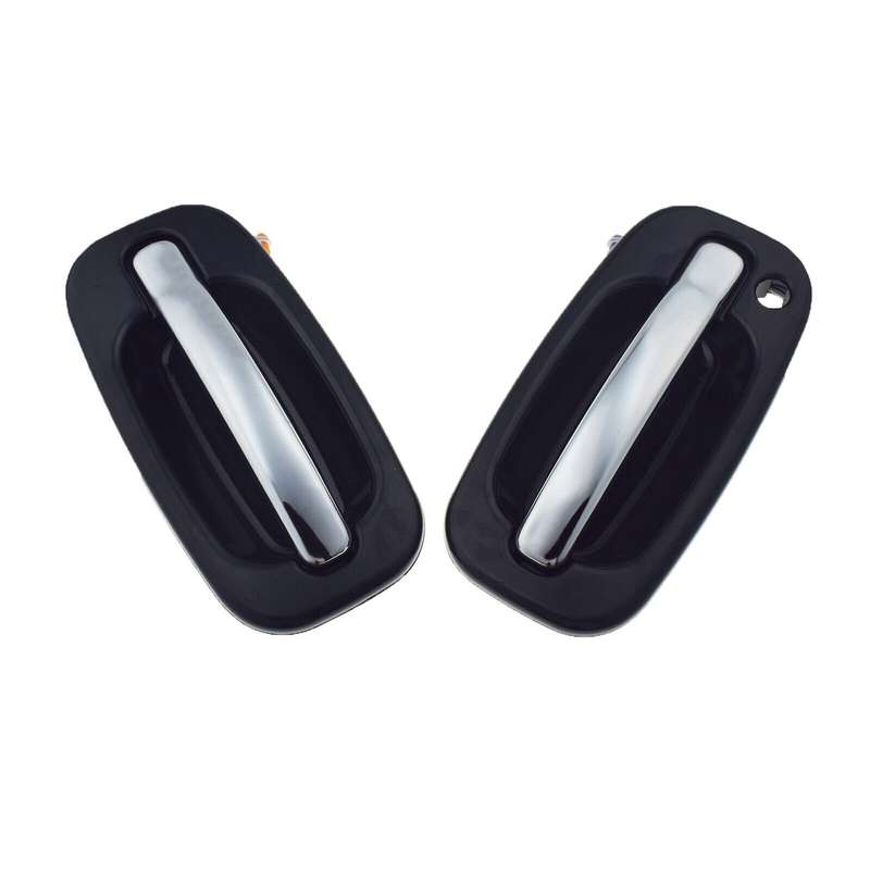Front Left &amp; Right Exterior Door Handles For Chevy Silverado GMC Sierra Cadillac