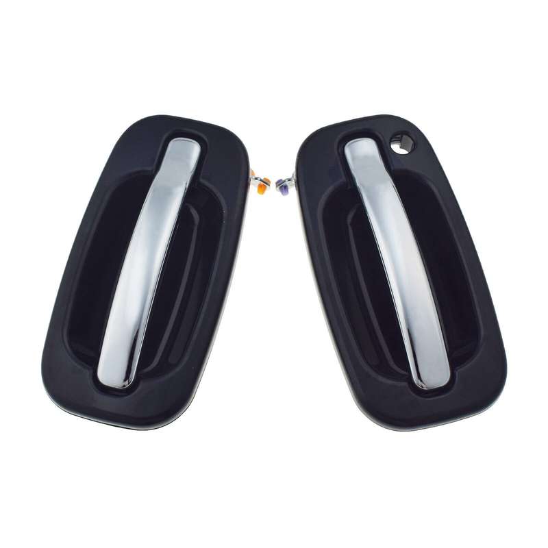 Front Left &amp; Right Exterior Door Handles For Chevy Silverado GMC Sierra Cadillac