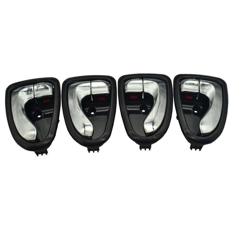 Interior Inner Door Handles Set of 4 FL FR RL RR For Hyundai Accent 2000-2006