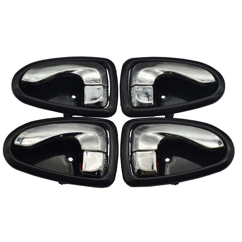 Interior Inner Door Handles Set of 4 FL FR RL RR For Hyundai Accent 2000-2006