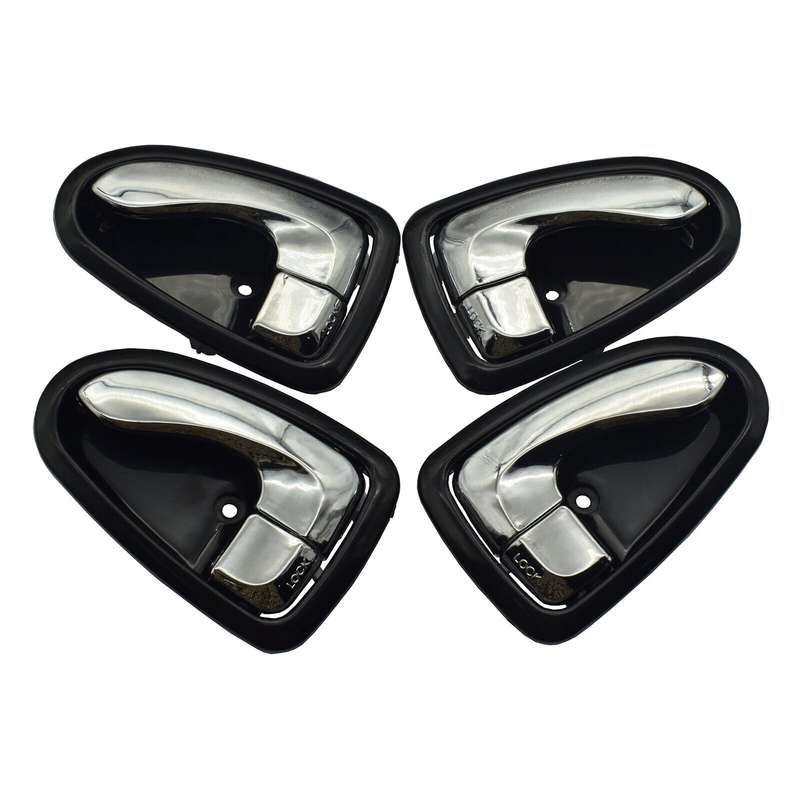Interior Inner Door Handles Set of 4 FL FR RL RR For Hyundai Accent 2000-2006