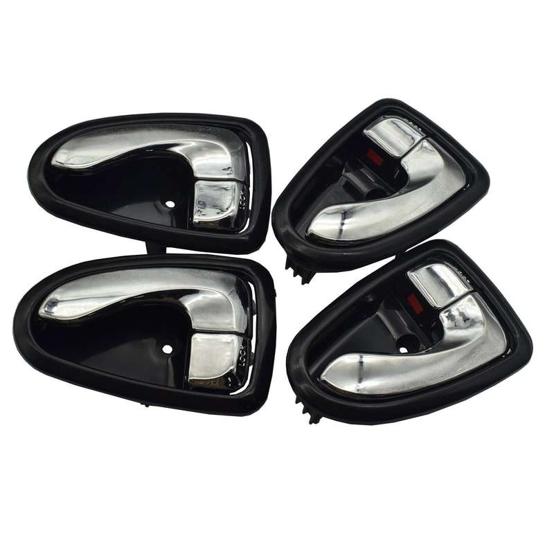 Interior Inner Door Handles Set of 4 FL FR RL RR For Hyundai Accent 2000-2006