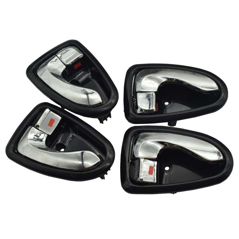 Interior Inner Door Handles Set of 4 FL FR RL RR For Hyundai Accent 2000-2006