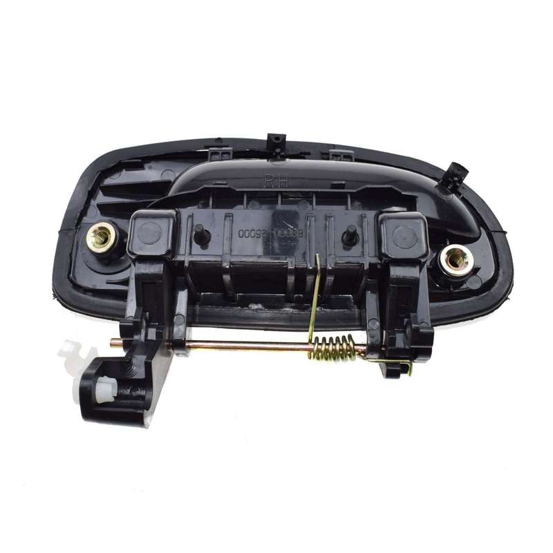 83660-25000 Outer Outside DOOR HANDLE Rear Right RR Black For Hyundai Accent New