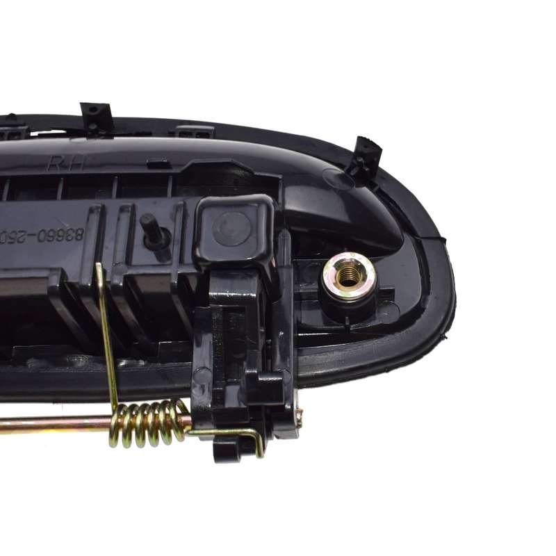 83660-25000 Outer Outside DOOR HANDLE Rear Right RR Black For Hyundai Accent New