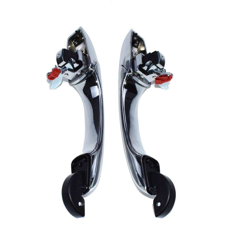 Rear Left &amp; Right Chrome Door Handle For Chrysler 300 Dodge Charger Magnum