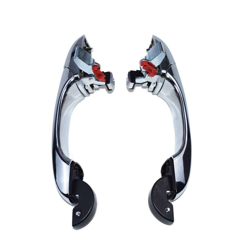 Rear Left &amp; Right Chrome Door Handle For Chrysler 300 Dodge Charger Magnum