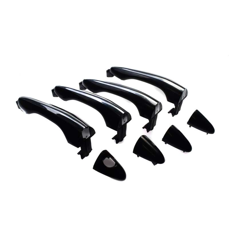 4PCS Chrome Outside Exterior Door Handles FL FR RL RR For Kia Optima 2012-2015