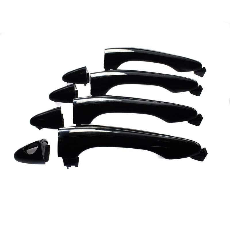 4PCS Chrome Outside Exterior Door Handles FL FR RL RR For Kia Optima 2012-2015