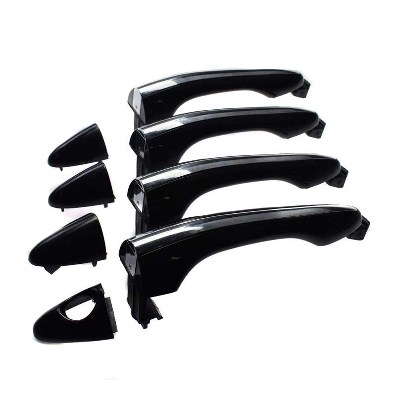 4PCS Chrome Outside Exterior Door Handles FL FR RL RR For Kia Optima 2012-2015