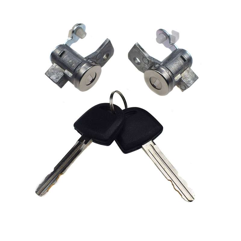 Door Lock Cylinders w/ Keys 19121155 For Chevrolet Colorado GMC Canyon Hummer H3