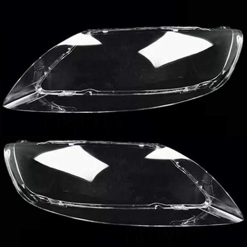 Pair Headlight Headlamp Lens Cover Clear Shell For Audi Q7 2006-2015 Right&amp;Left