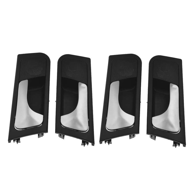 Set of 4 Interior Door Handles w/ Assy Trim For Suzuki Forenza Chevy Optra 04-07