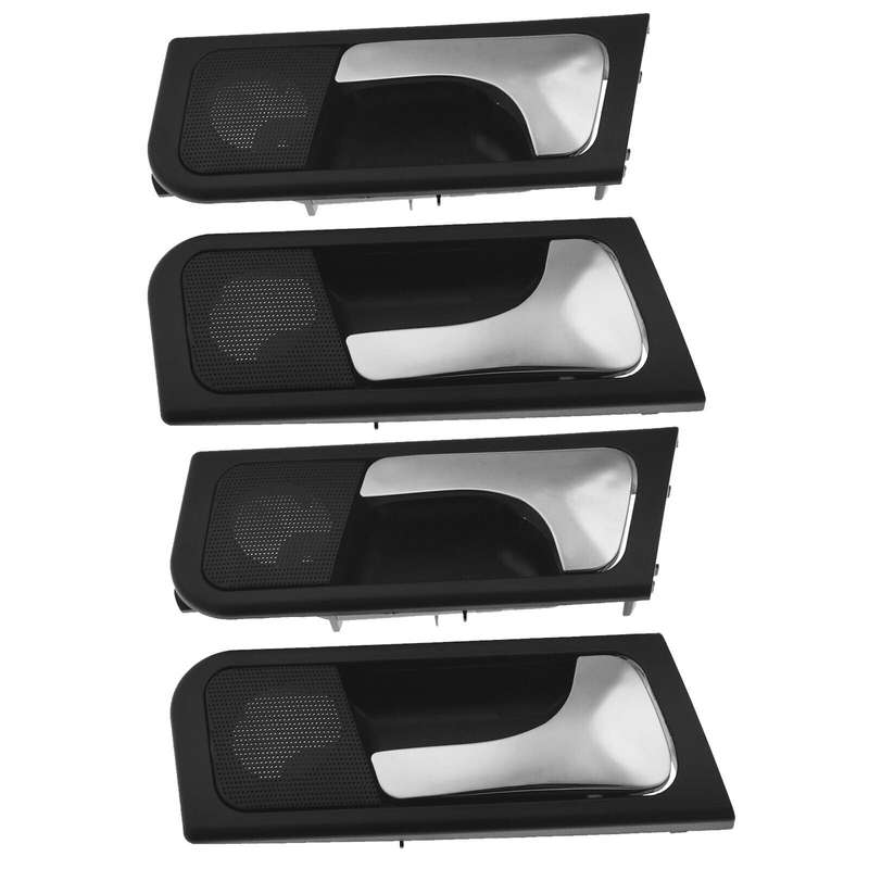 Set of 4 Interior Door Handles w/ Assy Trim For Suzuki Forenza Chevy Optra 04-07