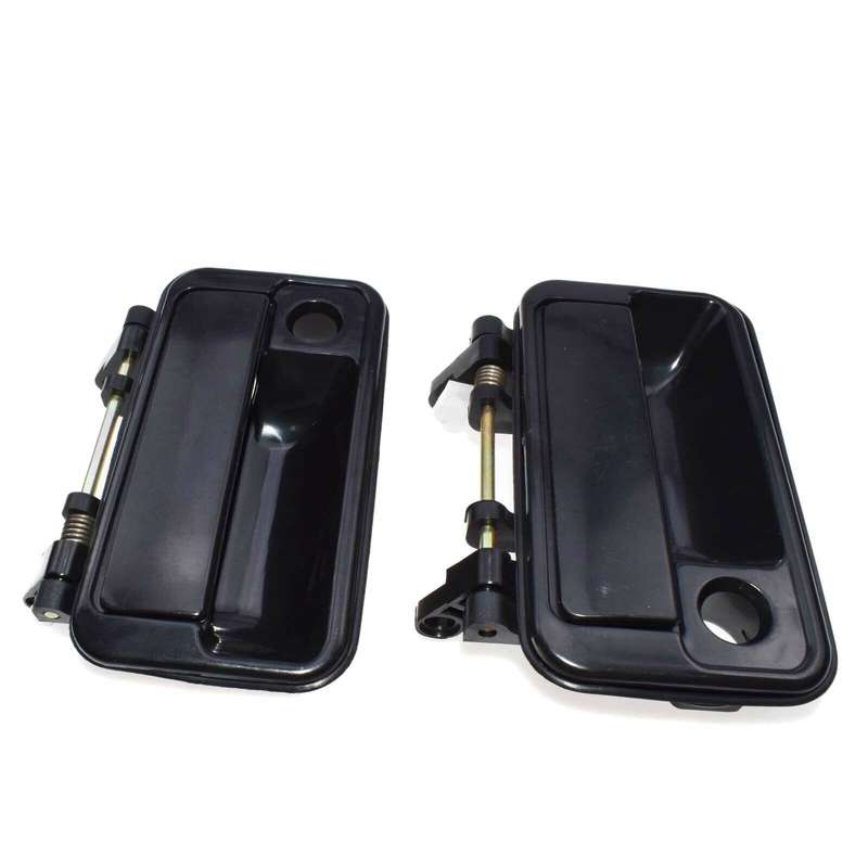 NEW Exterior Door Handle FL FR Black Front Left Right Fit For Geo Swift Metro