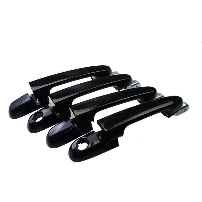 4PCS Exterior Door Handles FL FR RL RR For Hyundai Accent 2006-2010 1.6L I4
