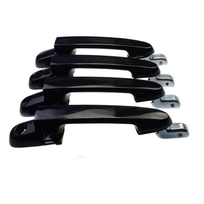4PCS Exterior Door Handles FL FR RL RR For Hyundai Accent 2006-2010 1.6L I4