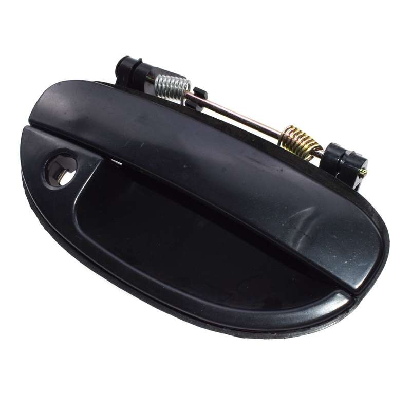 For 99-02 Daewoo Nubira Front Right Exterior Door Handle Smooth Black 96308043