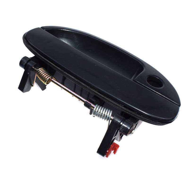 For 99-02 Daewoo Nubira Front Right Exterior Door Handle Smooth Black 96308043