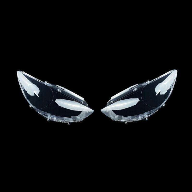 Fit For Mazda CX5 CX-5 13-15 14 1Pair Clear Headlight Lens Headlamp Shell Front