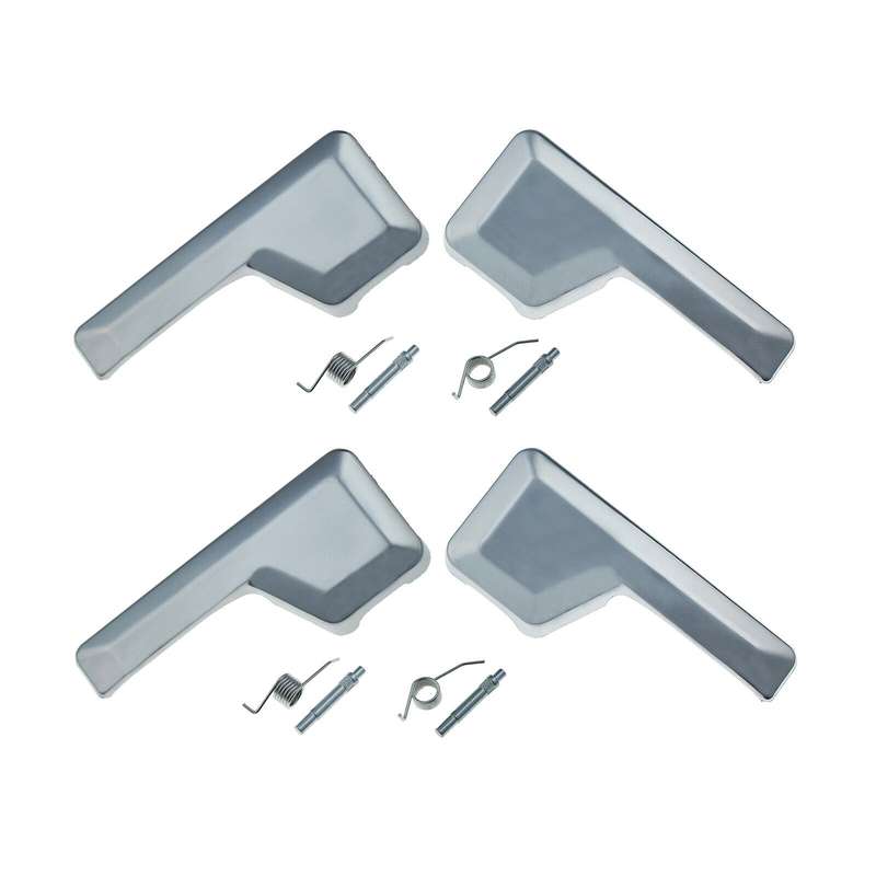 Set of 4 Interior Door Handle Chrome FL FR RL RR For Ford Edge Lincoln MKX 07-14