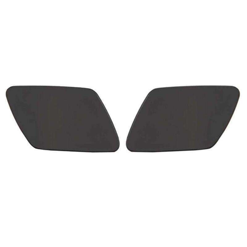 Fits For BMW X5 E70 2007-2012 1 Pair Headlight Washer Jet Nozzle Cover Spray Cap