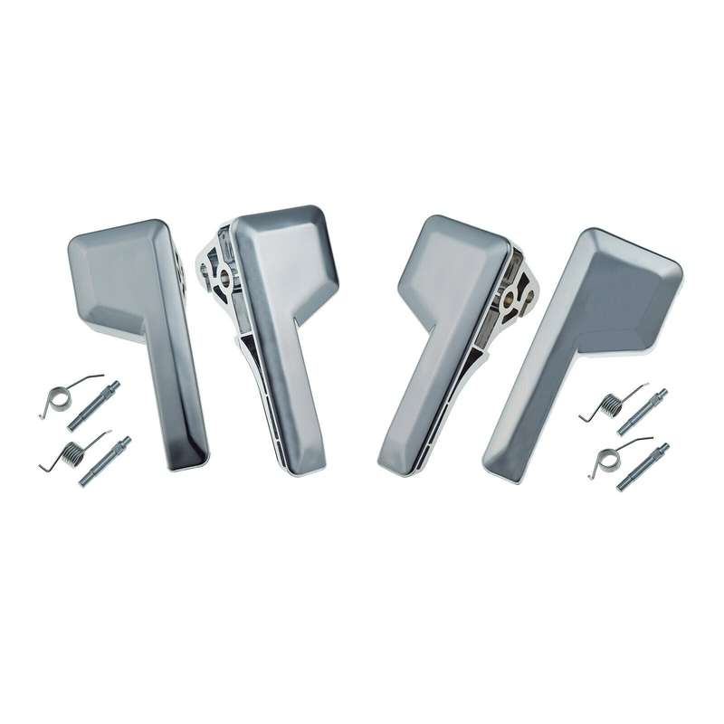 Set of 4 Interior Door Handle Chrome FL FR RL RR For Ford Edge Lincoln MKX 07-14