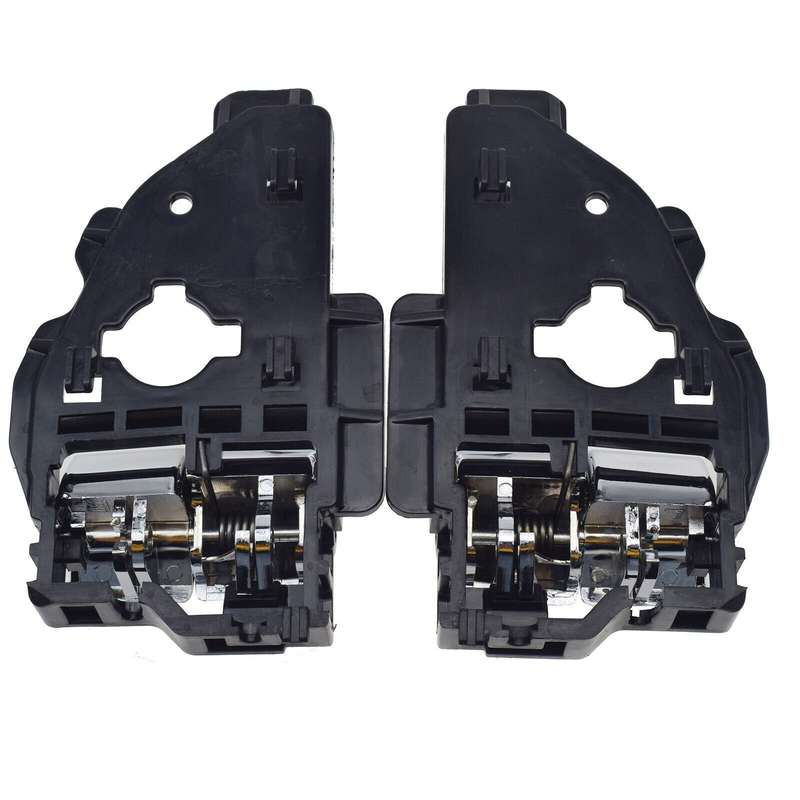 Left &amp; Right Side Interior Door Handle Chrome Pair For Hyundai Tucson ix35 10-14