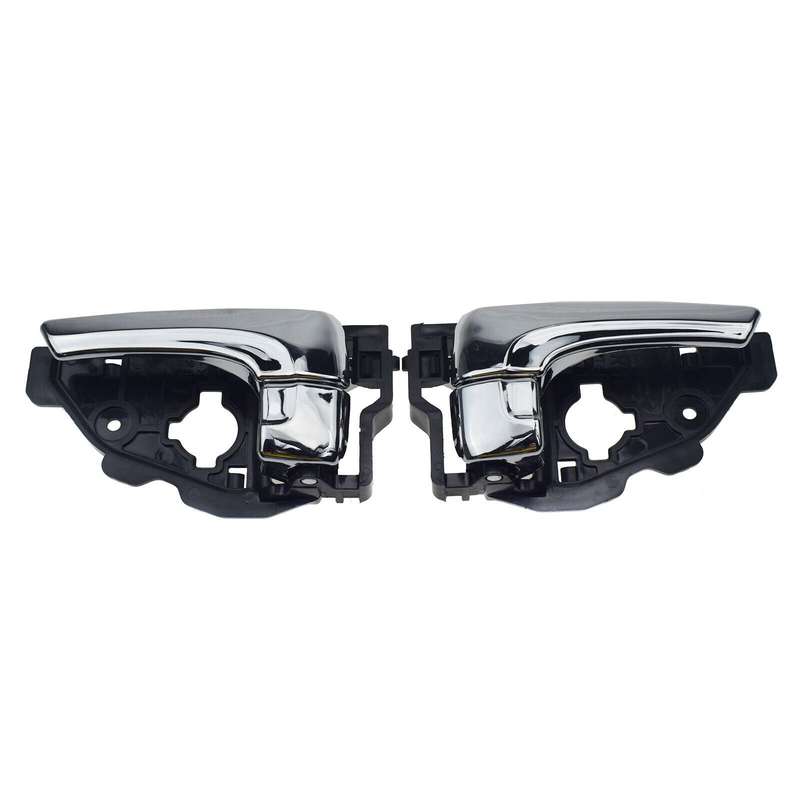 Left &amp; Right Side Interior Door Handle Chrome Pair For Hyundai Tucson ix35 10-14